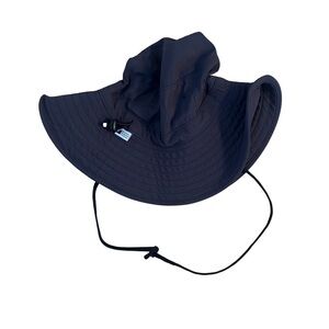 MEC Wide Brim Black Sun Hat